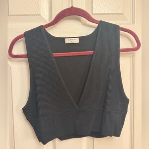Babaton Black Knit Top